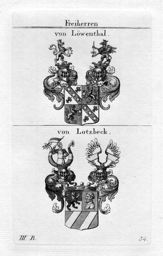 Löwental lotzbeck wappen - löwental,