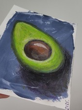 Original oil pastel painting - original,
