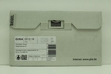 Gira 021218 2-fach Abdeckrahmen Mint, Gira Esprit Glasrahmen "Neu&OVP"