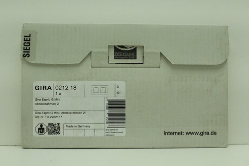 Gira 021218 fach - gira, 2-fach