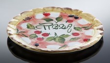 BASSANO Pizzateller rund wie beim Italiener, italienische Keramik 32 - 38 cm