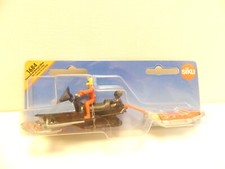 Siku 1684 Snowmobil mit Rettungsschlitten in ungeöffneter OVP A1208