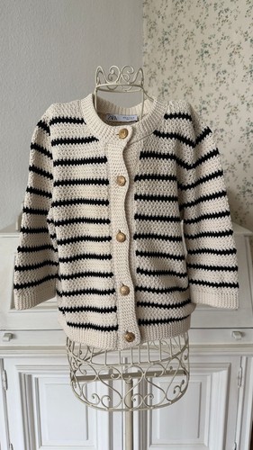 Zara strickjacke farbe - strickjacke, beige/