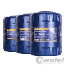 3x20 LITER SAE 10W-40 MOTORÖL