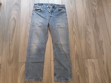 Levis 501 Jeans Blau Herrenhose Levi Strauss W33 L30  Jeanshose Hose Weit Used