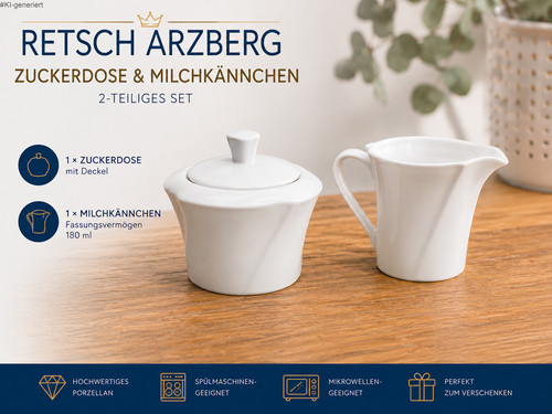 Retsch arzberg zuckerdose - retsch, &