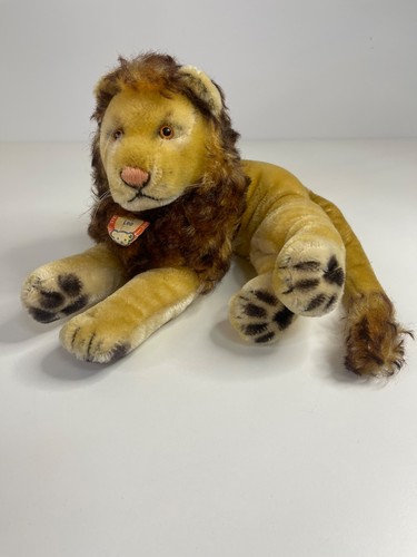 Steiff stofftier vintage löwe - steiff,