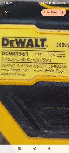 Dewalt dcmst 561 volt - dcmst,