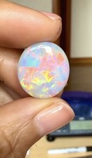 Lightning Ridge Semi-Black Opal 12.96ct – Top Play-of-Color – Gem Grade