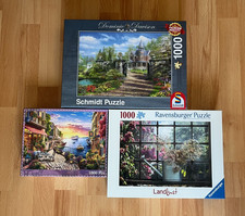 Konvolut 3 x 1000 Teile Puzzle