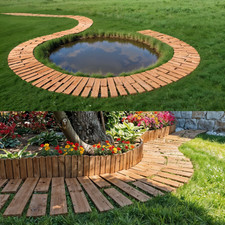 Lärchen-Gartenweg, Holzsteg