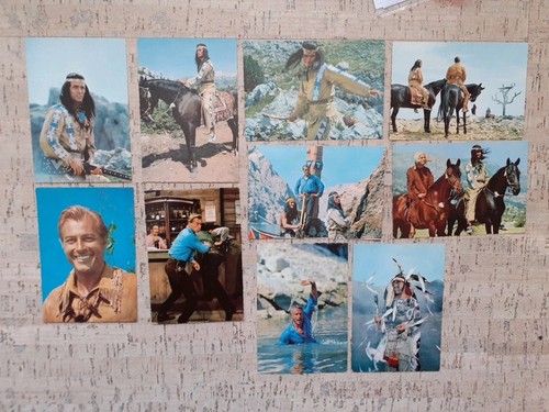 Winnetou postkarten set - winnetou,