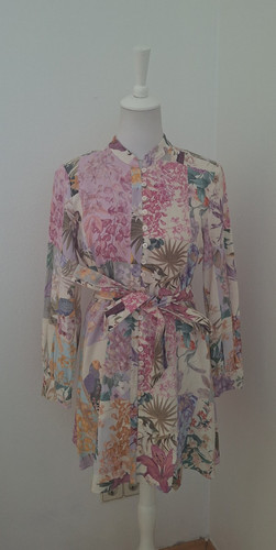Zara hemdblusenkleid kurz - zara,