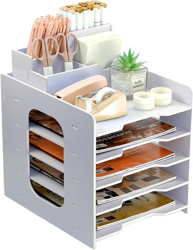 Ablagefächer schreibtisch - 5,