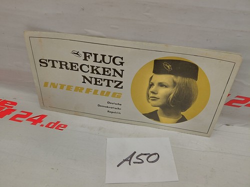 Ddr interflug flug strecken - ddr,