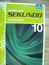 Schulbuch "Mathematik für differenzierende Schulreformen: SEKUNDO 10 Arbeitsheft