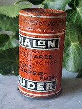 Engelhards Antisept. Wundpuder DIALON Puder antik Blechdose Luftschutz Apotheke
