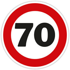 Blechschild  70. Geburtstag