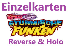 Pokemon Einzelkarten Stürmische Funken Reverse & Holo