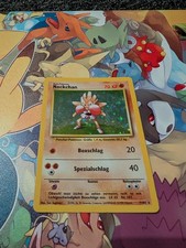 Pokémon Karte • Holo • Nockchan • Basis Set Base Sammlung • deutsch • Vintage 