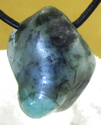 Smaragd trommelstein - ,