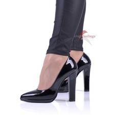 high feelings Lack Pumps