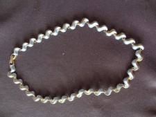 Kette bicolor, gold/silber,