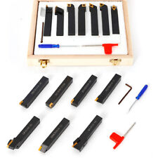 7tlg Set 16mm CNC Drehbank Drehwerkzeug Drehmeissel Drehstahl Satz Drehmei?el