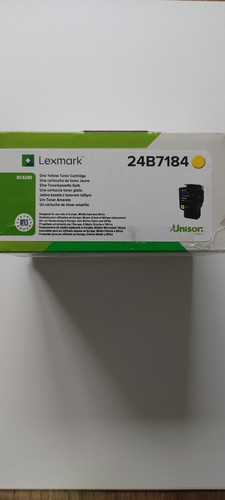 Lexmark toner gelb - toner,, gelb,