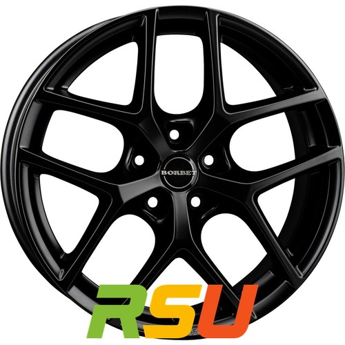 Borbet black matt 8x18 et48 - matt, 8x18"