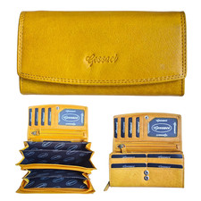 Damen Geldbörse Echt Leder