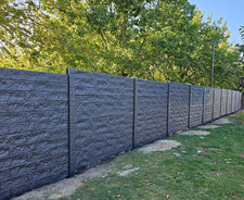 Betonzaun aus Polen Sichtschutz Zaun Larmshutz WINTERAKTION -10% Muster 1