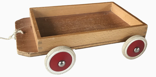 Shabby antik holzwagen - antik,
