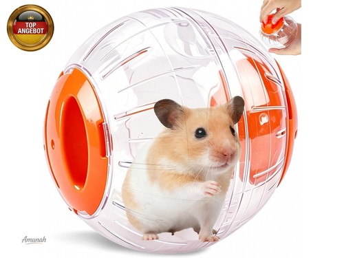 Hamsterkugel 12cm transparent - hamsterkugel,