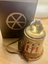 Höchster Porzellanmanufaktur, Weihnachtsglocke, Edition 2003, Nicht gebraucht
