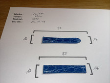 Cartier Lederband / Krokoband