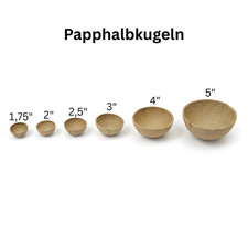Halbschalen | Papp-Halbkugel