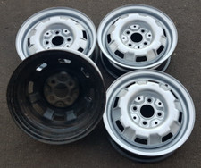 4 x Stahlfelgen für  VW Golf I Jetta, Scirocco 5Jx13 4x100 ET38 #25786