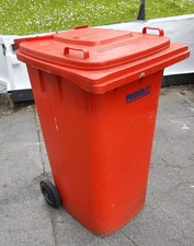 Rbb mülleimer rot - 240, liter
