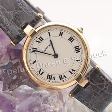 ?*Original Cartier Vendome*Ref. 881001*750 Gelbgold*30mm*Damenarmbanduhr*