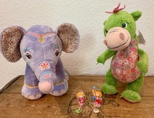 Prinzessin Lillifee Plüschtier Set - Drache + Elefant + 2 Figuren - Spiegelburg
