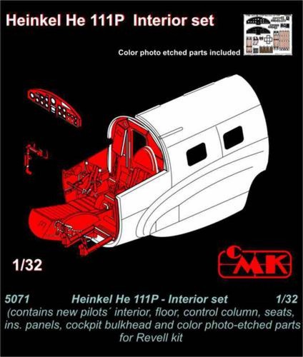 Heinkel 111p interior set - he,