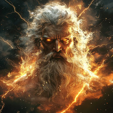 Wandtattoo Aufkleber Zeus Gott