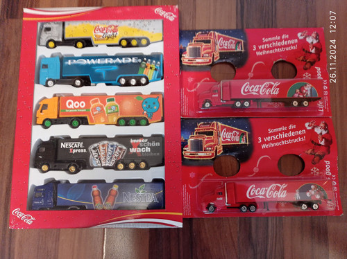Coca cola trucks in - 7,