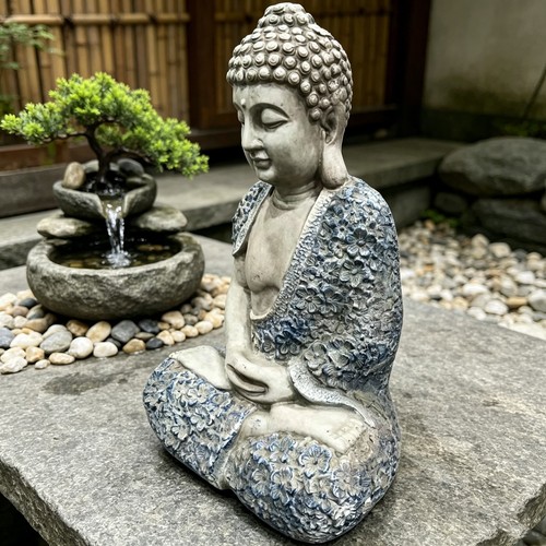 Garden meditating buddha - 16",