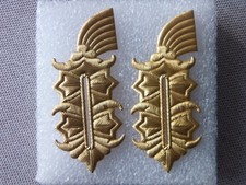 2x ( zwei ) - ** KRAGENSPIEGELAUFLAGEN **- für - * GENERAL * - NVA / ehem. DDR