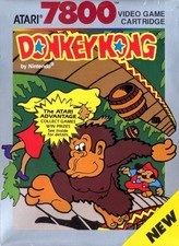 Atari 7800 spiel donkey - donkey, kong