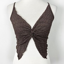 Women's Brown Textured Boho