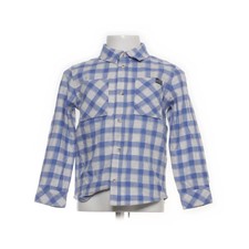 Sergent Major, Flanellhemd, Größe: 110, Blau/Weiß, Baumwolle, Karo, Flanell -FHA
