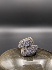 925 Silber Ring vergoldete